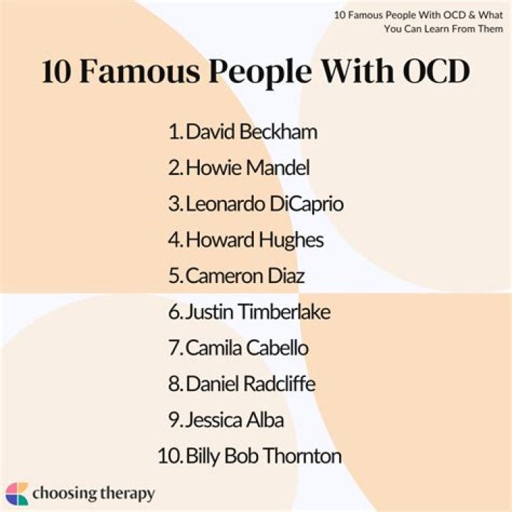 10 People With OCD We Never Knew About