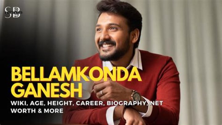 Bellamkonda Ganesh Babu Net Worth