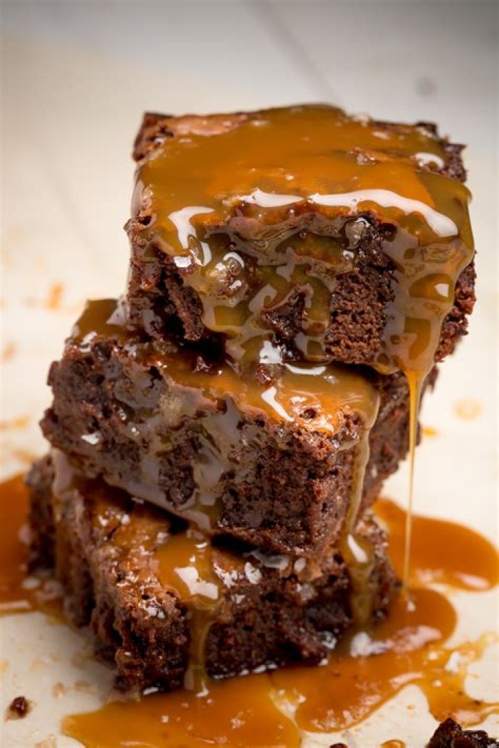 Best Caramel Brownies - Celebrating Sweets
