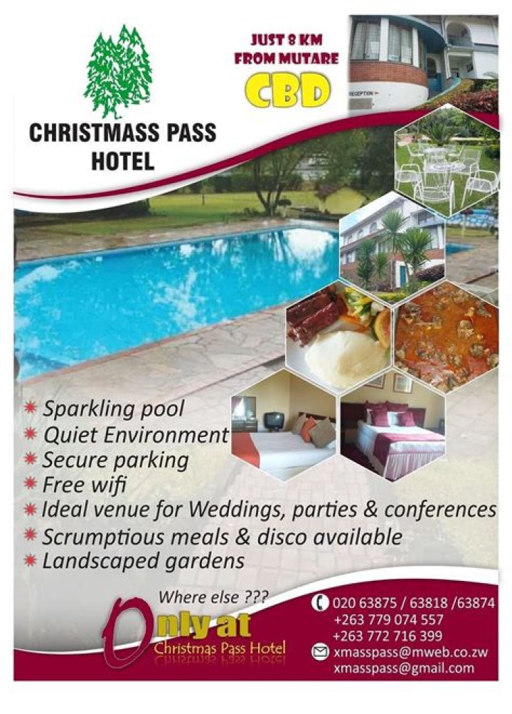 Christmas Pass Hotel, Mutare, Zimbabwe