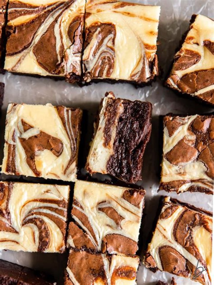 Cream Cheese Brownies - Celebrating Sweets