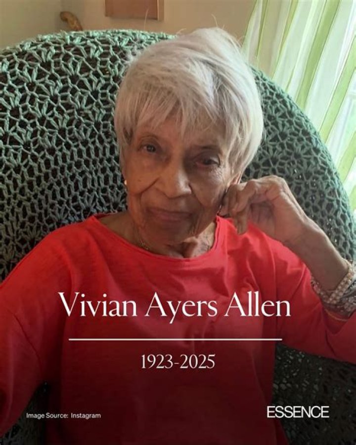 Dr. Vivian Ayers Allen Age, Birthday, Wikipedia, Who, Nationality, Biography