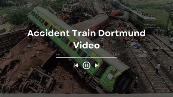 Germany Dortmund Train Accident Claimed the Life of a Train Driver
