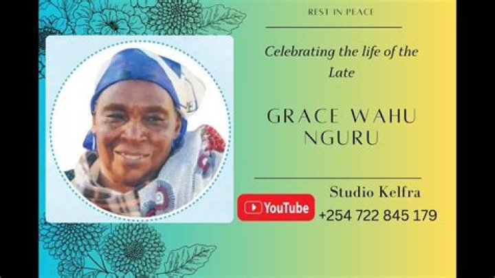 Grace Wahu’s biography, net worth, fact, career, awards and life story