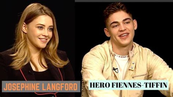 Hero Fiennes Tiffin’s Girlfriend (GF)/Wife in 2023: Dating Josephine Langford or Single?