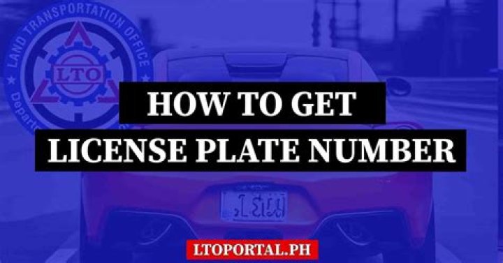How can i check my temporary plate number lto