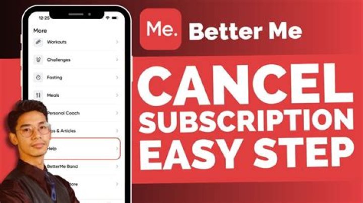 How to cancel better me