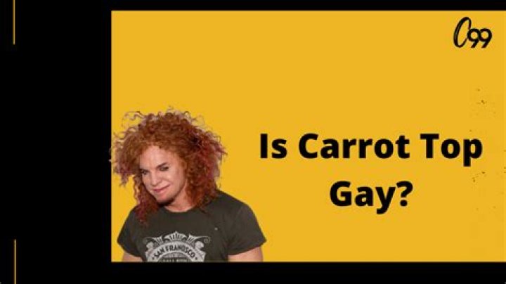 Is Carrot Top Gay? Know More About Him!