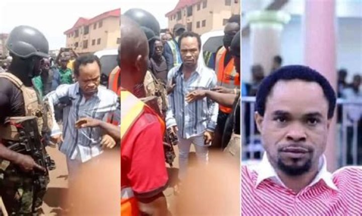 
Is Prophet Odumeje Aka Indaboski Arrested Today? Nigerian Clergyman Church Gets Demolished 