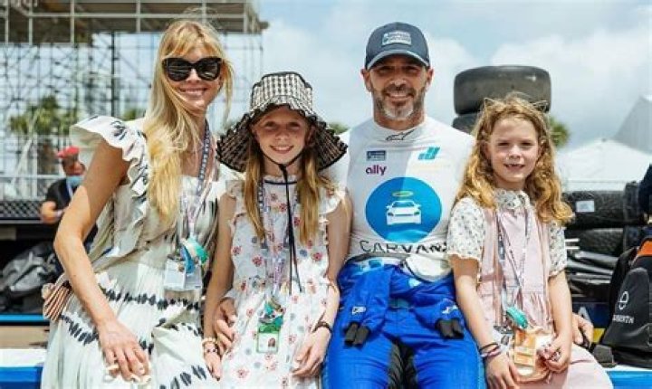 
Jimmie Johnson Daughter: Genevieve Marie & Lydia Norriss Johnson 