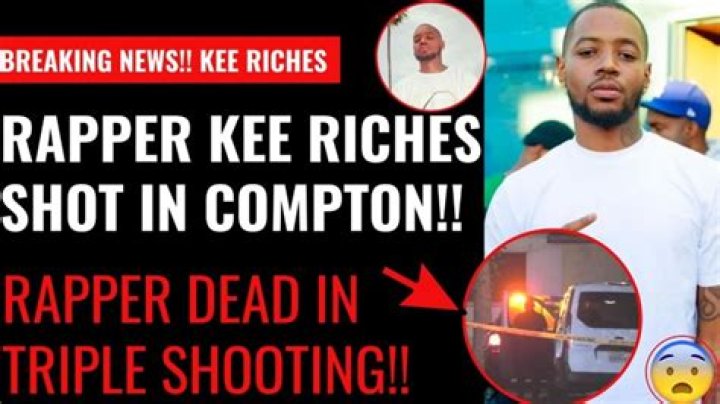 Kee Riches A Young Rapper Was Shot To Death At The Age Of 23