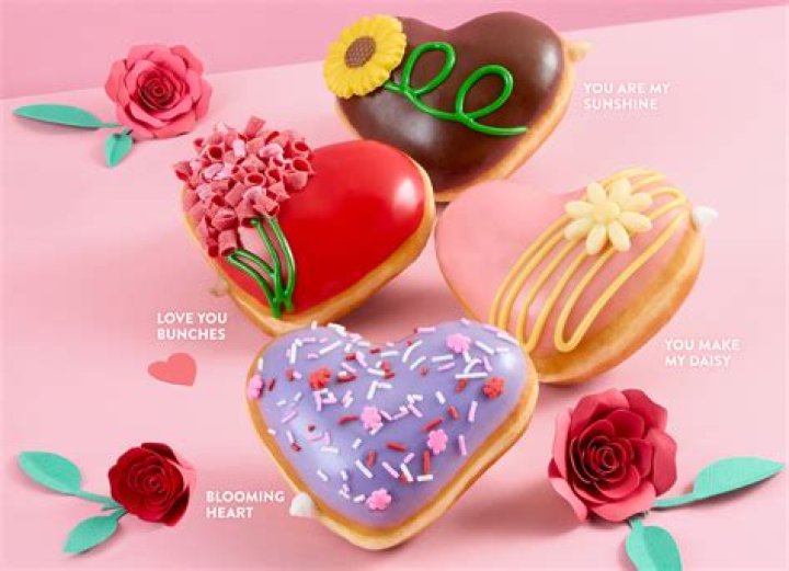 
Krispy Kreme Valentine’s Day 2023 lineup explored as brand debuts sweet treats made with Hershey’s chocolate 