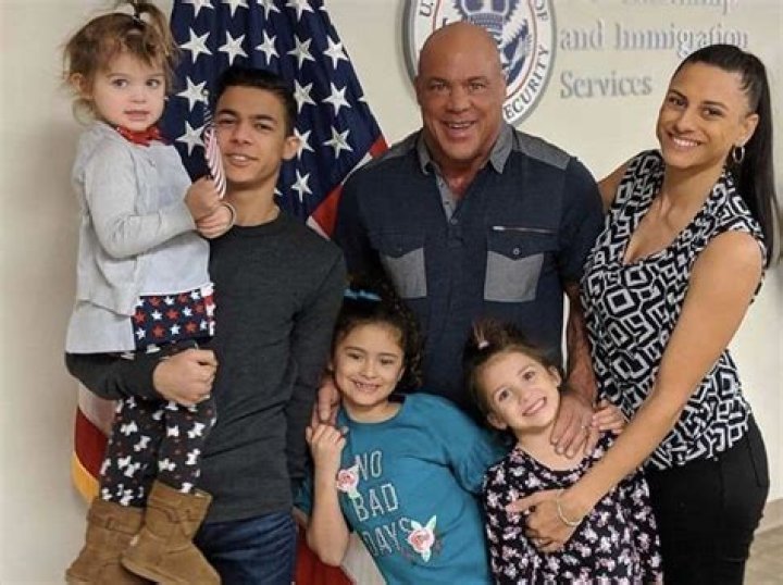 
Kurt Angle is Married to Wife: Giovanna Angle. Kids. 