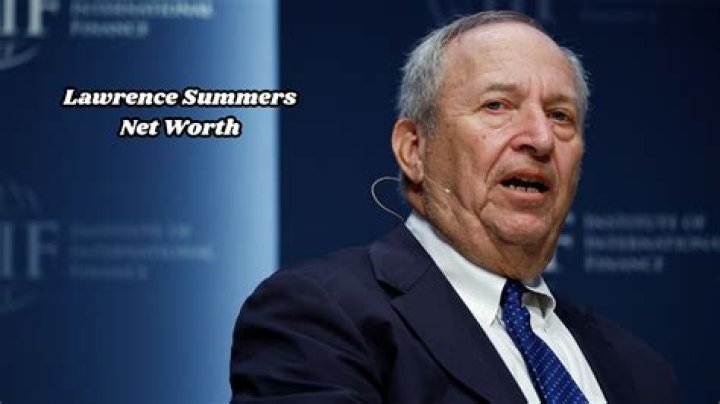 Lawrence Summers Net Worth, Income, Salary, Earnings, Biography