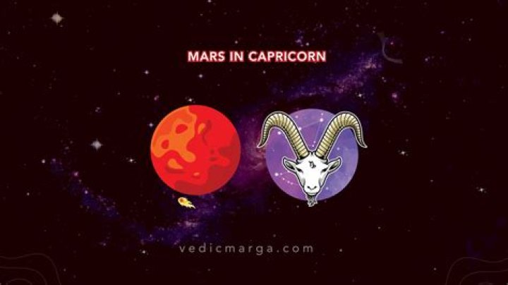 Mars in capricorn man