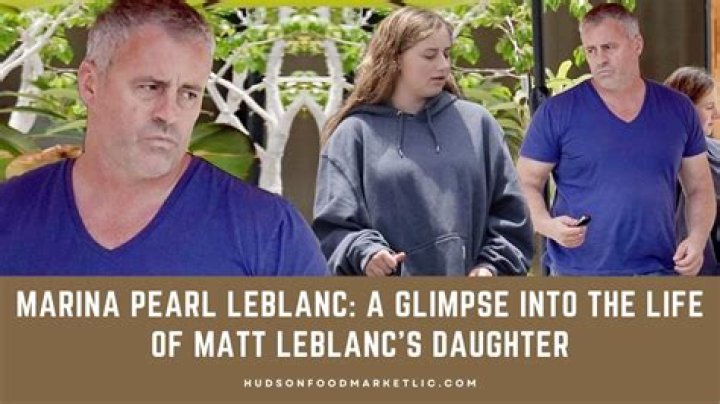 Matt LeBlanc children: Meet Matt LeBlanc’s daughter Marina Pearl LeBlanc
