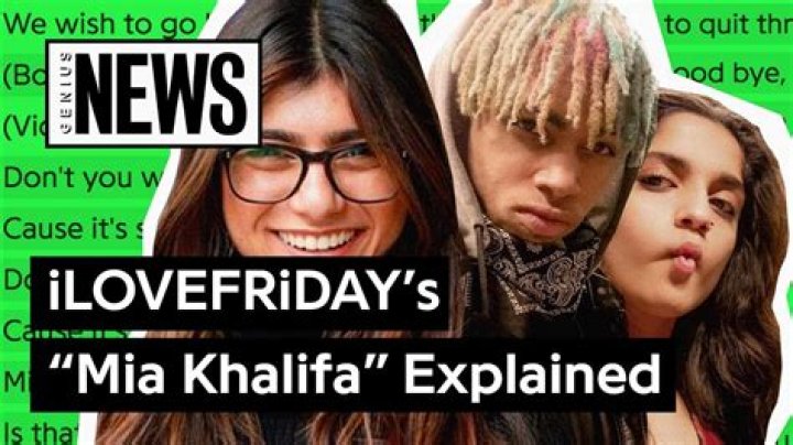 mia khalifa ilovefriday meme- Her Diss Track Meme