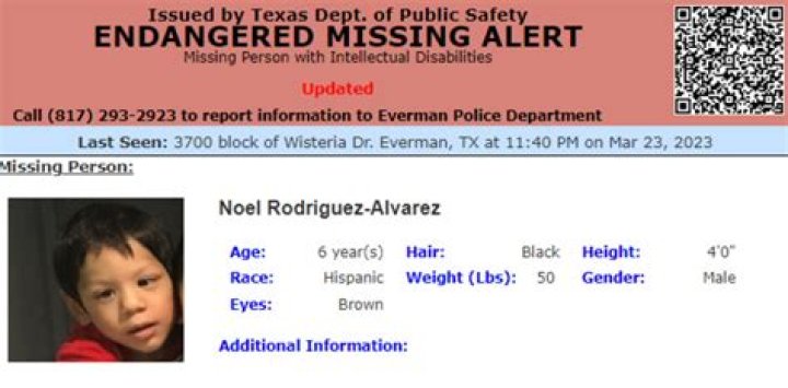 
Noel Rodriguez Alvarez Missing | Is 6-Years-Old Texax Boy Found | Illness And Health Update 