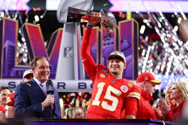 
Patrick Mahomes gives Lombardi Trophy to fan at Kansas City Chiefs’ Super Bowl parade and leaves: Watch 