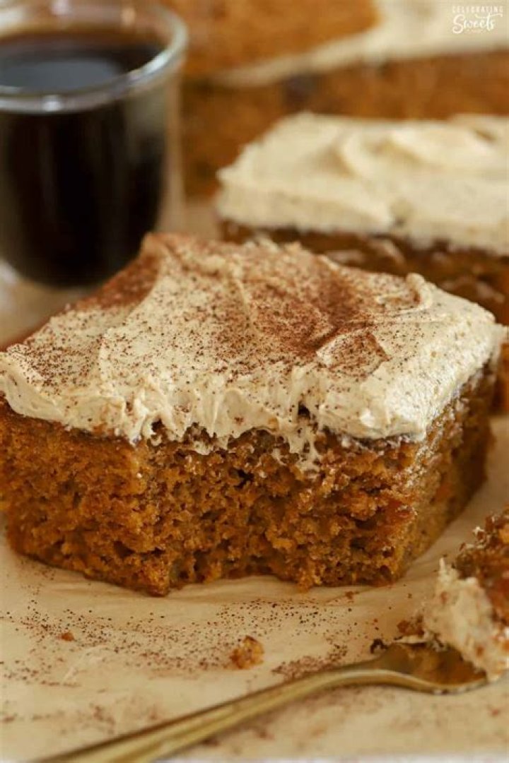 Pumpkin Spice Latte Cake - Celebrating Sweets