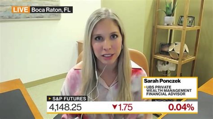 Sarah Ponczek [Bloomberg] Wikipedia, Age, Salary, Husband, Instagram