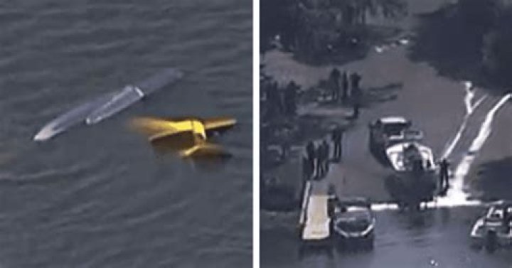 
Three victims IDENTIFIED: 4 killed as 2 planes collide midair before plunging into Florida lake 