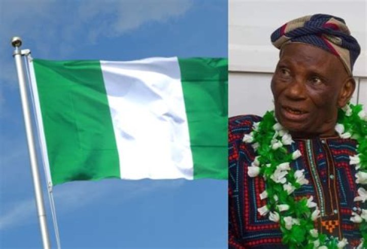 Who designed Nigeria flag? When did Taiwo Akinkunmi designed Nigeria flag?