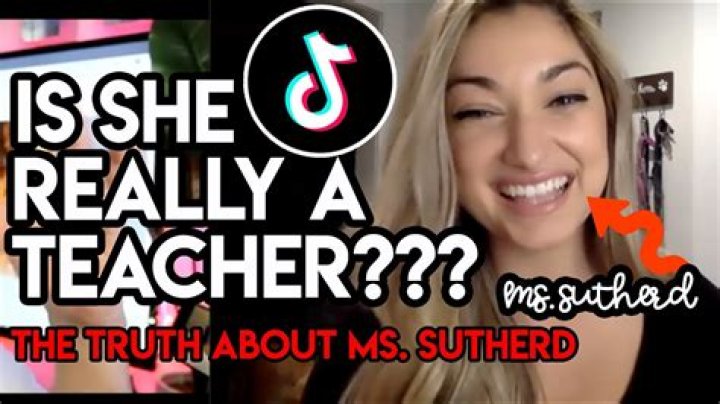 Who is Ms Sutherd From Tiktok? Everything To Know About Her