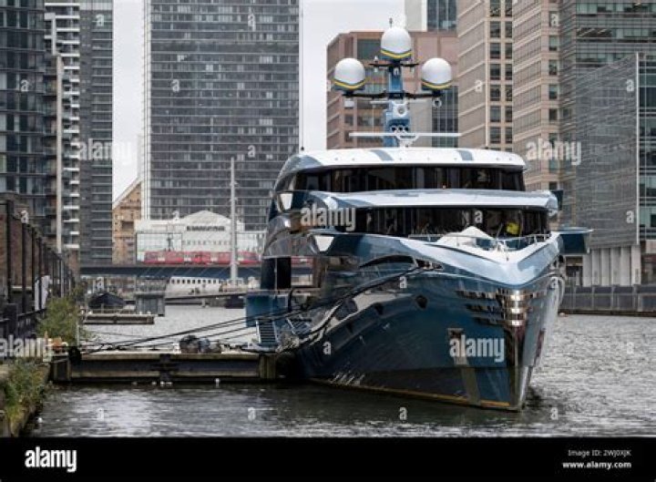 
Who Is The Owner Of Super Yacht “Phi” By Royal Huisman? Detained In London’s Canary Wharf 