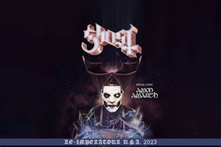 Who plays first Ghost or Amon Amarth?